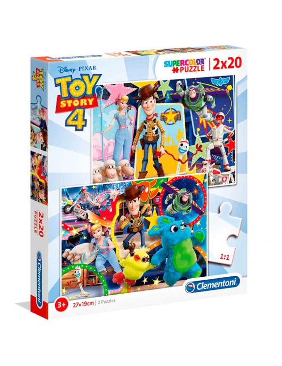 Toy Story Puzzle 2X20pz 8005125247615 Menos de 25 piezas