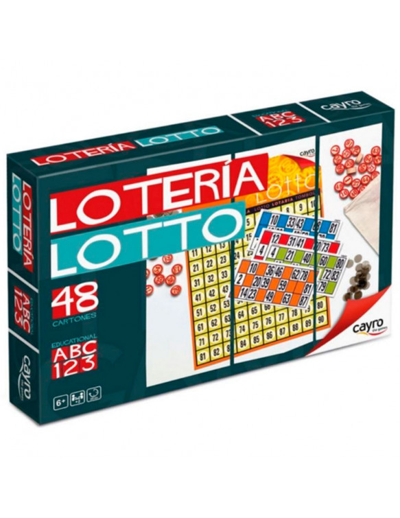 Lotería Madera Bolsa Cayro