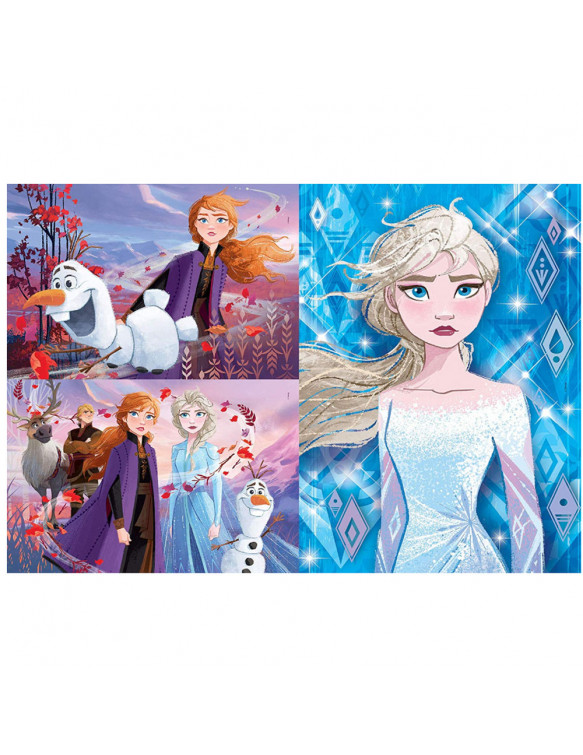 Frozen Puzzle 2x38pz