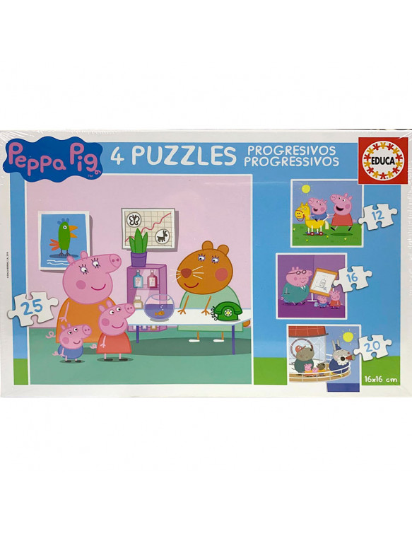 Peppa Pig Puzzle 12/20/25/25pz 8412668168176