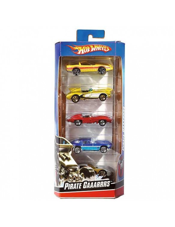 Pack 5 coches Hot Wheels 74299018060