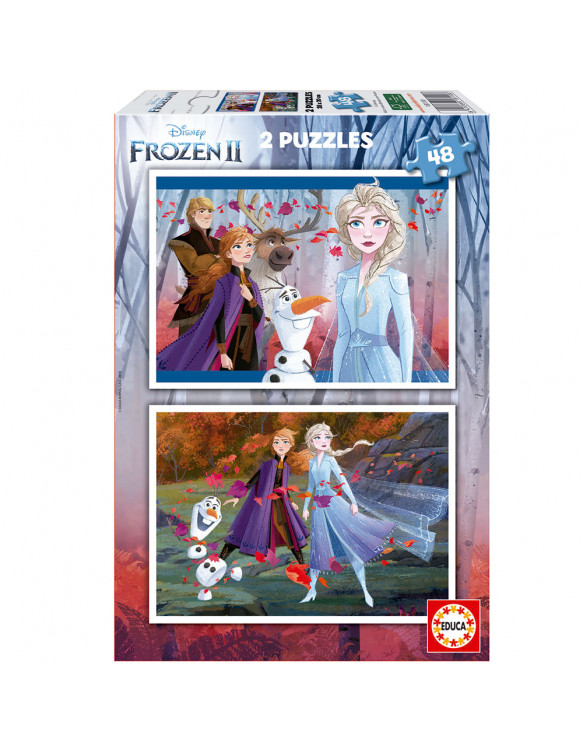 Frozen II Puzzle 2X48pz