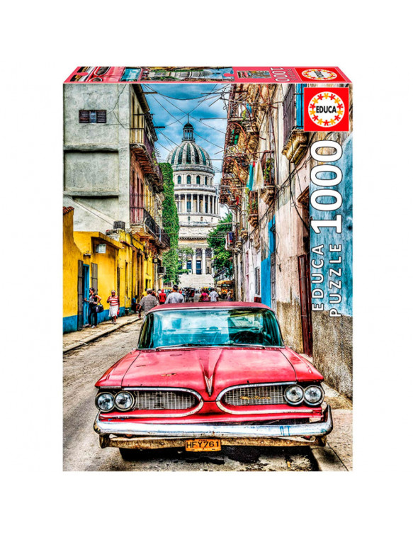 Coche En La Habana Puzzle 1000pz