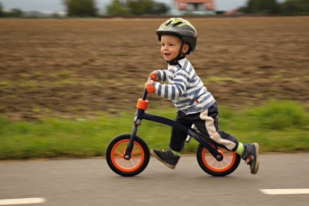 Bicicletas sin pedales para niños: nuestra experiencia